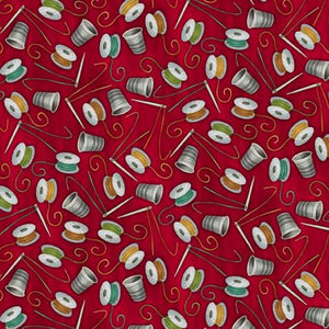 QT Fabrics Happiness is Homemade Thimbles 1649 28910 R 150
