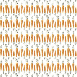QT Fabrics Hippity Hop Carrot Stripe 1649 29218 Z