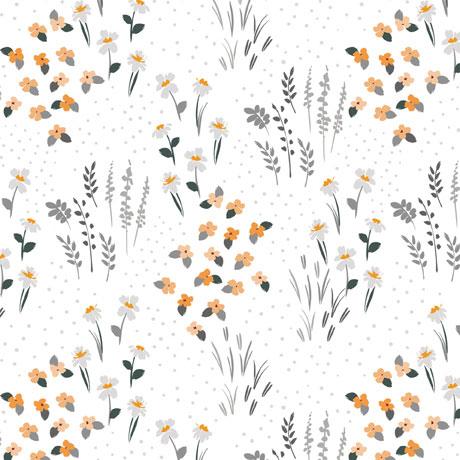 QT Fabrics Hippity Hop Wildflowers 1649 29217 Z