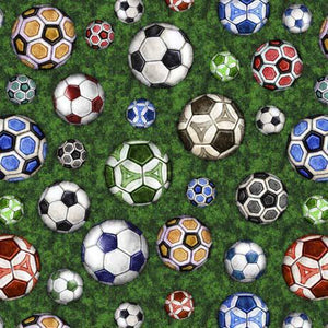 QT Fabrics Just for Kicks Soccer Balls 1649 29752 G