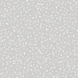 QT Fabrics Quilting Illusions Musical Notes Gray 1649-26761-K-150