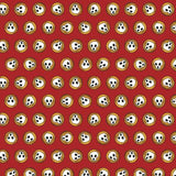 QT Fabrics Steampunk Skulls Red 27774-R