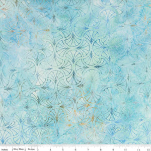 Riley Blake Designs Expressions Batiks Tjaps Cerulean  BTPT1180