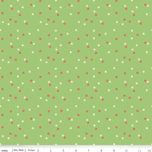 Riley Blake Designs Flour & Flower Mini Floral  Leaf C14017-Leaf
