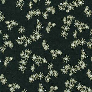 Robert Kaufman Fabrics Around the Bend Cotton Linen Blend  AFH-20981-2  Black