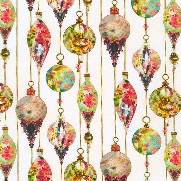 Robert Kaufman Fabrics Festive Beauty AIND-21196-14 Natural