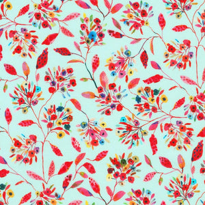 Robert Kaufman Fabrics Flora & Fun Breeze ANAD-22014-390