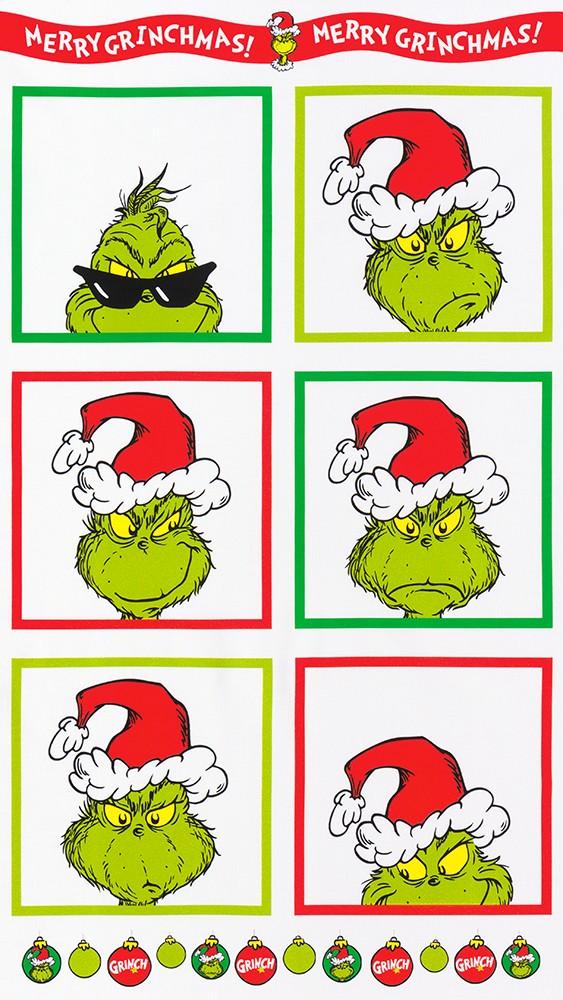 Robert Kaufman Fabrics How the Grinch Stole Christmas ADE-20993-223 Holiday