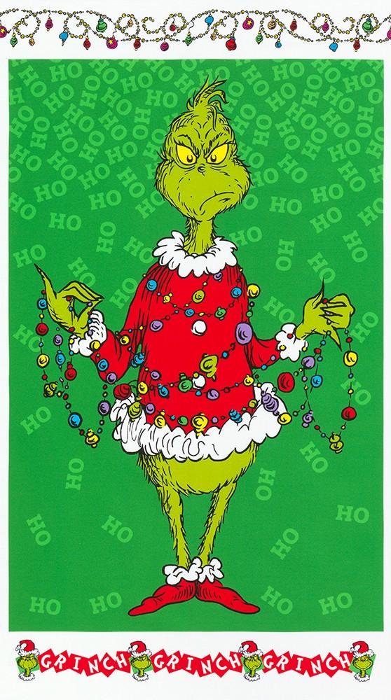 Robert Kaufman Fabrics How the Grinch Stole Christmas ADE-20994-223 Holiday