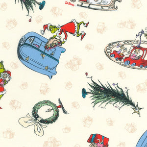 Robert Kaufman Fabrics How the Grinch Stole Christmas ADED-21775-223