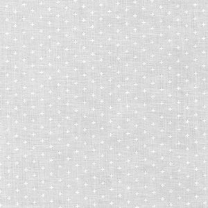 Robert Kaufman Fabrics Mini Madness White Texture on White 19692-1