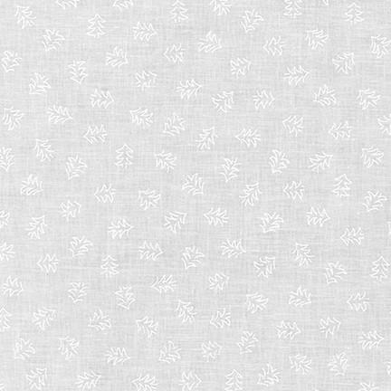 Robert Kaufman Fabrics Mini Madness White Texture on White 19700-1
