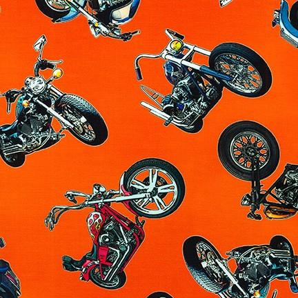 Robert Kaufman Fabrics On the Road SRKD-20201-8 Orange