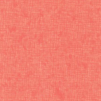 Robert Kaufman Fabrics Quilter's Linen ETJ-9864-143 Coral