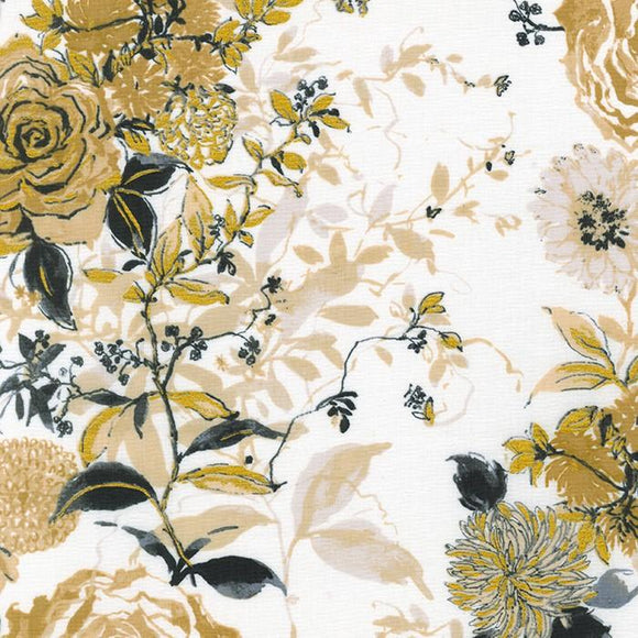 Robert Kaufman Fabrics Rosette Natural  SRKM-21281-14
