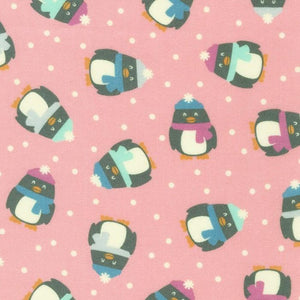 Robert Kaufman Fabrics Snow Snuggles Flannel Woodrose  WELF-20963-404
