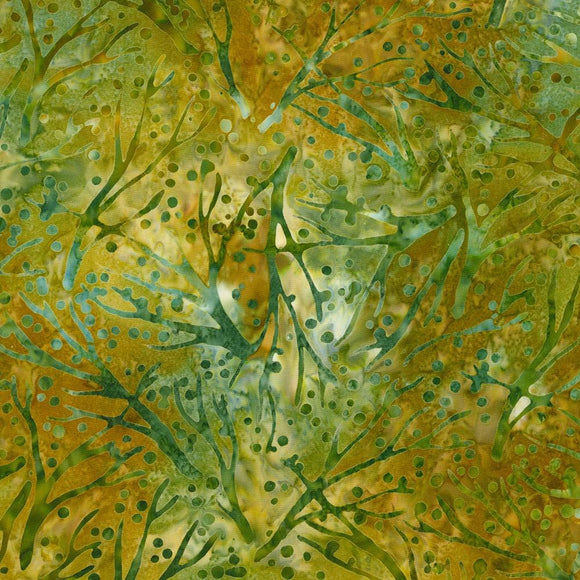 Robert Kaufman Fabrics Wintergreen Batik Earth  AMD-21068-168