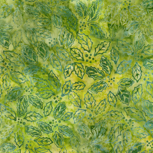 Robert Kaufman Fabrics Wintergreen Batik Green  AMD-21065-7