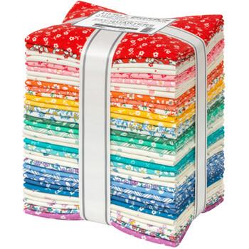 Robert Kaufman Flowerhouse: 1930's  Bundle Basics complete collection 35 fat quarters