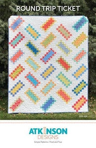Round Trip Ticket Pattern from Atkinson Designs by Terry Atkinson ATK-204