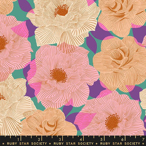 Ruby Star Society Camellia Parlor Watercress RS0030 14