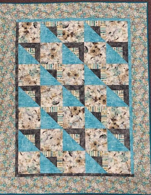 Shady Character Quilt Kit finished size 54