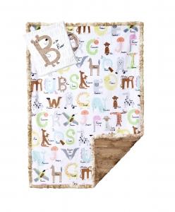 Shannon Fabrics Read To Me Cuddle Kit ABC's finished size 28"x40" CKREADTOME