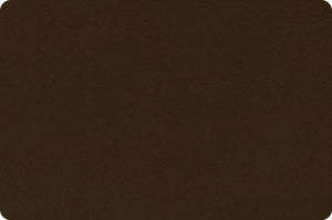 Shannon Fabrics Solid Cuddle 3 Brown DR202425