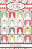 Snowy Quilt Pattern #165 from Coriander Quilts by Corey Yoder CQ165