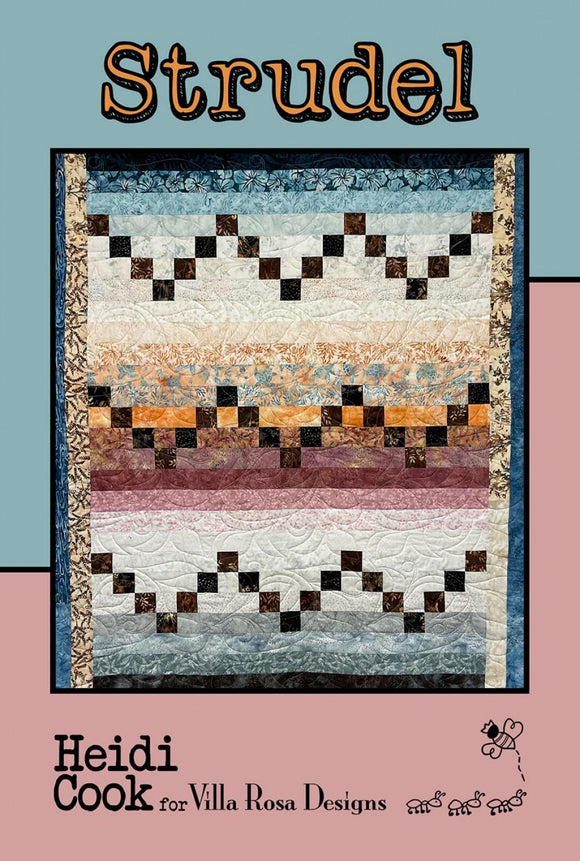 Strudel Quilt Pattern finished size 46