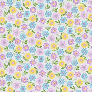 Studio E Fabrics Happy Spring Tossed Flowers E-6015-95