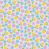 Studio E Fabrics Happy Spring Tossed Flowers E-6015-95