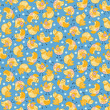 Studio E Fabrics Happy Spring Tossed Little Chicks E-6017-74
