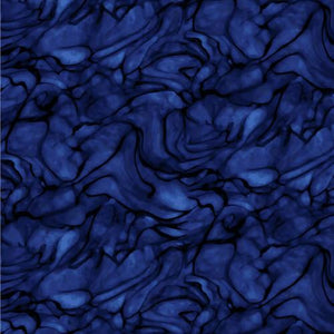 Studio E Fabrics Wiggle 108" Digital Lapis Lazuli 5882-77
