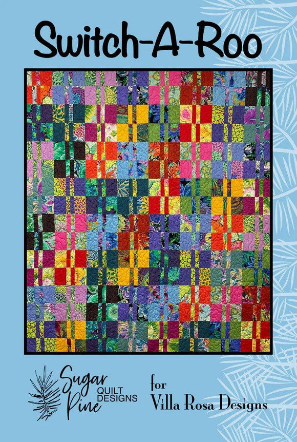 Switch-A-Roo  Quilt  Pattern finished size 64
