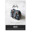 The Molly Bag Pattern finished size 11" high x 14" wide x 4" deep from Sallie Tomato