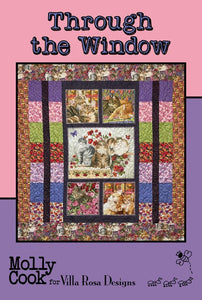 Through The Window Pattern from Villa Rosa Designs finished size 51"x54"