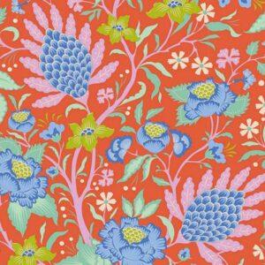 Tilda Fabrics Bloomsville 100505 Flowertangle Persimmon