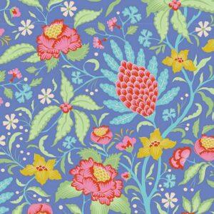 Tilda Fabrics Bloomsville 100509 Flowertangle Blue