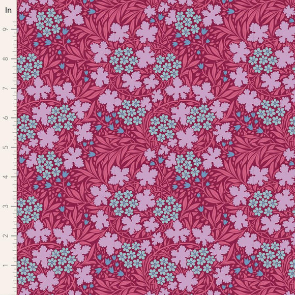 Tilda Fabrics Hibernation Autumn Bloom  Old Rose 100529