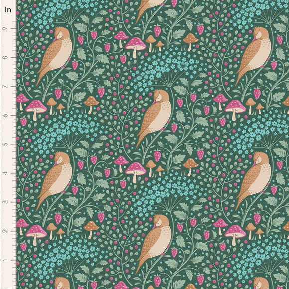 Tilda Fabrics Hibernation Sleepy Bird  Lafayette 100538