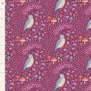 Tilda Fabrics Hibernation Sleepy Bird  Mulbury 100528