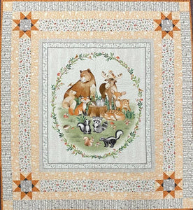 Wildwood Fringes Quilt Kit  by Tourmaline & Thyme  finished size 57” x 64”