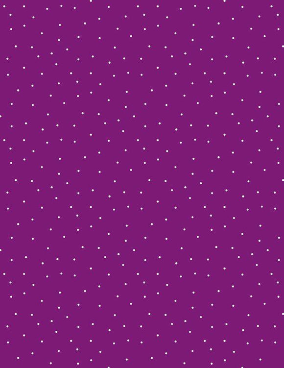 Wilmington Fabrics EssentialsPindots Mulberry/White 1817 39131 601