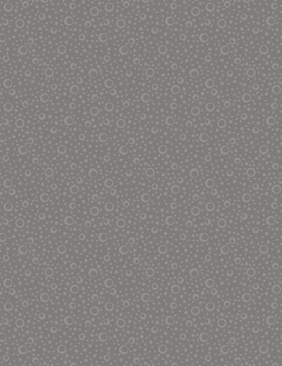Wilmington Fabrics Essentials Bubbles Medium Charcoal 1817 39123 910