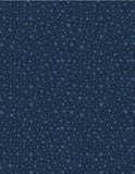 Wilmington Fabrics Essentials Dotty Dots Navy on Navy 1817 39090 444
