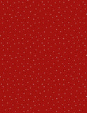 Wilmington Fabrics Essentials Pindots Tomato/White 1817 39131 331
