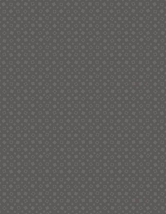 Wilmington Fabrics Essentials Squares Dark Charcoal 1817 39120 909