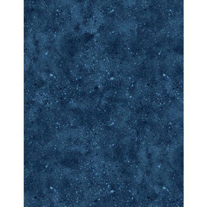 Wilmington Prints 108" Wide Spatter Texture Dark Blue 3055-7127-444