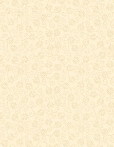 Wilmington Prints Caramel Macchiato Dancing Buds Caramel 1817-39087-200